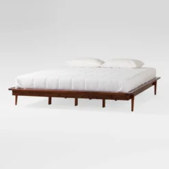 Boho Solid Wood King Platform Bed - Saracina Home -Saracina Home Sales Store GUEST ab8dec68 7f14 4cb5 9752 a9ad745a9580