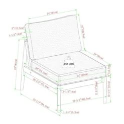 Saracina Home 6pc Modern Boho Outdoor Eucalyptus Spindle Sectional -Saracina Home Sales Store GUEST abd1fb09 b5d5 4ec6 aabe c7f92af6d682 1