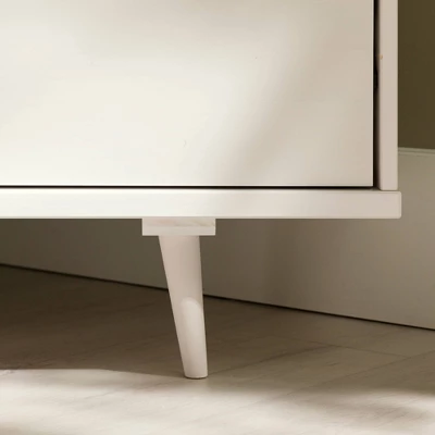 Cara Mid-Century Modern 3 Drawer Corner TV Stand For TVs Up To 58" - Saracina Home 14 Cara Mid-Century Modern 3 Drawer Corner TV Stand For TVs Up To 58" - Saracina Home - Image 14