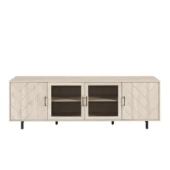 Vik Modern Boho 4 Door Herringbone TV Stand For TVs Up To 80" - Saracina Home 11 Vik Modern Boho 4 Door Herringbone TV Stand For TVs Up To 80" - Saracina Home -Saracina Home Sales Store GUEST b08db226 d2f4 4b00 92c0 9188cbaee310