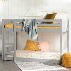 Twin Over Twin Wood Detachable Slat Bunk Bed - Saracina Home -Saracina Home Sales Store GUEST b1c2a3d0 4f3c 4fcc 8b66 8703ed708e10