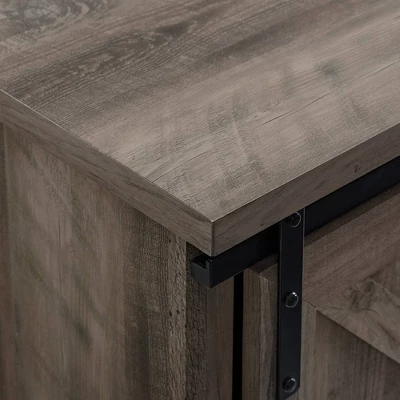 Clarabelle Double Sliding X Barn Door TV Stand For TVs Up To 80" - Saracina Home 4 Clarabelle Double Sliding X Barn Door TV Stand For TVs Up To 80" - Saracina Home - Image 4