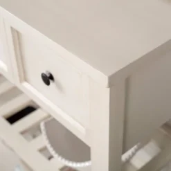 48" Farmhouse Solid Wood 2 Drawer Buffet White - Saracina Home -Saracina Home Sales Store GUEST b5853194 2753 4ee0 a18a 2cc770d50078