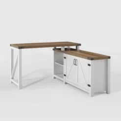 Farmhouse Rustic L Shaped Desk With Storage - Saracina Home -Saracina Home Sales Store GUEST b641fa45 0ce5 4ec0 adaf 9f93f08a4e31