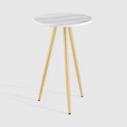 Modern Glam 3 Leg Round Side Table - Saracina Home -Saracina Home Sales Store GUEST b7937721 a015 40f8 b789 ced140f4110d