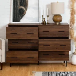 Higgins Modern Horizontal 6 Drawer Dresser - Saracina Home -Saracina Home Sales Store GUEST b9ad2599 c3d3 4715 919d 305b0736c463