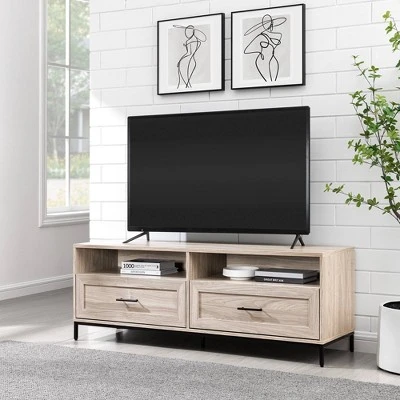 Orin Modern 2 Drawer TV Stand For TVs Up To 60" - Saracina Home 1 Orin Modern 2 Drawer TV Stand For TVs Up To 60" - Saracina Home
