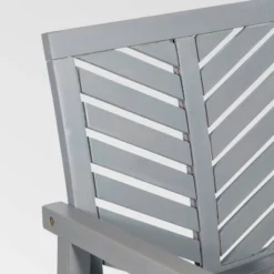 Slatted Chevron Acacia Wood Patio Rocking Chair - Saracina Home -Saracina Home Sales Store GUEST bf33d1bb 84ab 41ba 8ee9 50122149e9f3