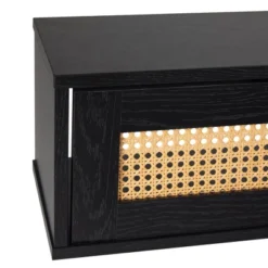 Modern Boho Floating TV Stand For TVs Up To 65" With Rattan Doors - Saracina Home -Saracina Home Sales Store GUEST c0dfe5c1 8bff 4ec8 937c bc0679055c00