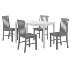 5pc Modern Two-Toned Kitchen Dining Set - Saracina Home -Saracina Home Sales Store GUEST c1ed1eed 1e08 4e0e b6dd a1dfd0451908