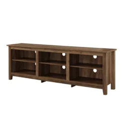 Transitional 6 Cubby Wood Open Storage Wood TV Stand For TVs Up To 80"- Saracina Home 25 Transitional 6 Cubby Wood Open Storage Wood TV Stand For TVs Up To 80"- Saracina Home -Saracina Home Sales Store GUEST c721382d 63e9 44f2 b465 86684712d38c