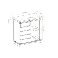 Tertia Modern Transitional Accent Cabinet With Sliding Plank Door - Saracina Home 16 Tertia Modern Transitional Accent Cabinet With Sliding Plank Door - Saracina Home -Saracina Home Sales Store GUEST c924aee1 3580 44e6 bac3 1442628148bf