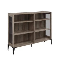 40.25" Grevaldi Urban Industrial Mesh Side Horizontal Bookshelf - Saracina Home -Saracina Home Sales Store GUEST c98503a5 b18a 47a6 be05 9d39f872f842