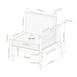 Saracina Home 6pc Modern Boho Outdoor Eucalyptus Spindle Sectional -Saracina Home Sales Store GUEST c99ed25d 34af 4b8f 9e51 1a16c83bd34e