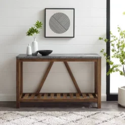 Taylen A Frame Farmhouse Entryway Console Table - Saracina Home 11 Taylen A Frame Farmhouse Entryway Console Table - Saracina Home -Saracina Home Sales Store GUEST ca8b7543 3f71 416a 8217 83ef16ccf57c