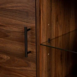 2 Door Mid-Century Modern Wood Storage TV Stand For TVs Up To 80" - Saracina Home -Saracina Home Sales Store GUEST ce07f8dd f7aa 472e 9d1b c5ccbfbdb138