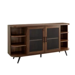 Mid-Century Modern Glass Double Door Curved Sideboard - Saracina Home 15 Mid-Century Modern Glass Double Door Curved Sideboard - Saracina Home -Saracina Home Sales Store GUEST ce4914fa 6105 4974 a2e8 87117c0896f8