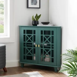 2 Door Corner Accent Cabinet With Fretwork Doors - Saracina Home 22 2 Door Corner Accent Cabinet With Fretwork Doors - Saracina Home -Saracina Home Sales Store GUEST cfceebbb fbd4 44ae b375 5b6a98a22a32