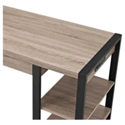 60" Industrial Transitional Tech Desk With USB - Saracina Home -Saracina Home Sales Store GUEST d0f4e76a cce8 490e a9f2 16c8c2cded25