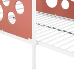 Twin Modern Cut-Out L-Shaped Metal Bunk Bed - Saracina Home -Saracina Home Sales Store GUEST d136bdc3 f058 4dfd 808e 90088fa20ede