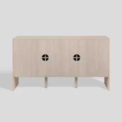 Modern Staggered Vertical Accent 3 Door Sideboard - Saracina Home 12 Modern Staggered Vertical Accent 3 Door Sideboard - Saracina Home -Saracina Home Sales Store GUEST d155b864 442c 48b8 a49f 4abbde8f94db