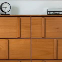 Modern Vertical Accent Solid Wood 6 Drawer Double Dresser - Saracina Home 32 Modern Vertical Accent Solid Wood 6 Drawer Double Dresser - Saracina Home -Saracina Home Sales Store GUEST d269526e 49c3 4238 a724 62b0006a4bd0