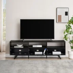 Mid-Century Modern Low TV Stand With Storage For TVs Up To 80" - Saracina Home 15 Mid-Century Modern Low TV Stand With Storage For TVs Up To 80" - Saracina Home -Saracina Home Sales Store GUEST d3cb86c7 c131 4ac5 849f d42c4bc78f3a