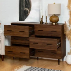 Higgins Modern Horizontal 6 Drawer Dresser - Saracina Home -Saracina Home Sales Store GUEST d4a007e9 9d47 4c0b b108 e3f2f1382d5a