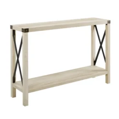 Sophie Rustic Industrial X Frame Entry Table - Saracina Home -Saracina Home Sales Store GUEST d727ce8b 339b 4d6d 9bc1 4b2e3bc736a9