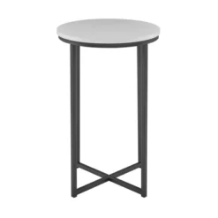 Vivian Glam X Leg Round Side Table - Saracina Home -Saracina Home Sales Store GUEST d9c87a6c 23a2 4a0b be6b a91c0814beb2