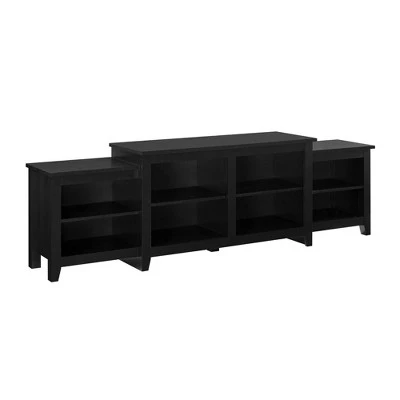 Leveled Classic Tiered Top TV Stand For TVs Up To 50" - Saracina Home 2 Leveled Classic Tiered Top TV Stand For TVs Up To 50" - Saracina Home - Image 2