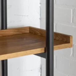 68" 5 Tray Shelf Urban Pipe X Back Bookshelf - Saracina Home -Saracina Home Sales Store GUEST dc48e521 6f15 4188 bc6b c363538622f2