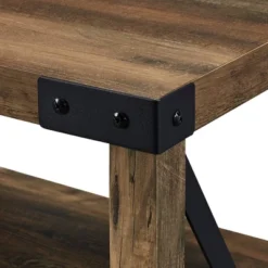 Sophie Rustic Farmhouse X Frame Glass Doors TV Stand For TVs Up To 80" Rustic Oak - Saracina Home 17 Sophie Rustic Farmhouse X Frame Glass Doors TV Stand For TVs Up To 80" Rustic Oak - Saracina Home -Saracina Home Sales Store GUEST de7fd955 7820 42c3 b70b 07b1f285305b