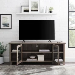 Rustic Transitional 2 Door TV Stand For TVs Up To 65" - Saracina Home 15 Rustic Transitional 2 Door TV Stand For TVs Up To 65" - Saracina Home -Saracina Home Sales Store GUEST e0f2d6d1 289a 42ad ae2d d0c60521cafd