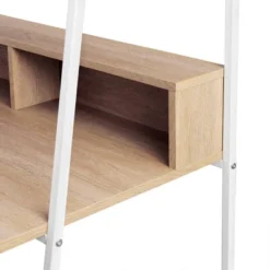 36" Writing Desk With Open Storage Ladder Bookshelf - Saracina Home -Saracina Home Sales Store GUEST e6b06f69 3c40 4d14 89cd a621a54542e1