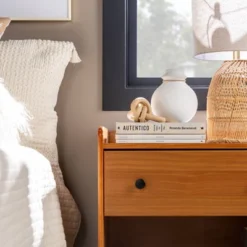 Katie Transitional Tray Top 1 Drawer Solid Wood Nightstand Caramel - Saracina Home 34 Katie Transitional Tray Top 1 Drawer Solid Wood Nightstand Caramel - Saracina Home -Saracina Home Sales Store GUEST e7a948f0 992a 4a9a a804 235969f94fc3