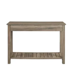June Rustic Farmhouse Entry Table With Lower Shelf Gray Wash - Saracina Home 10 June Rustic Farmhouse Entry Table With Lower Shelf Gray Wash - Saracina Home -Saracina Home Sales Store GUEST e9d21697 f64b 4f66 9745 32bd2fd07247