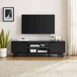 Modern Transitional 2 Door Storage TV Stand For TVs Up To 65" - Saracina Home 13 Modern Transitional 2 Door Storage TV Stand For TVs Up To 65" - Saracina Home -Saracina Home Sales Store GUEST ed692f76 ef59 4df7 9b75 0bb9a780a577