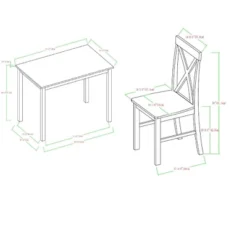 5pc Contemporary Transitional Dining Set - Saracina Home 17 5pc Contemporary Transitional Dining Set - Saracina Home -Saracina Home Sales Store GUEST f17d8d51 8407 4e37 95b5 1e9af738d019