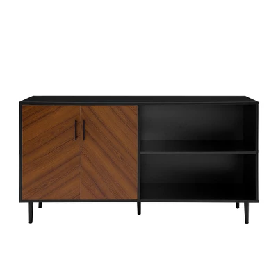 Angelo Modern 2 Door Bookmatch TV Stand For TVs Up To 65" - Saracina Home 2 Angelo Modern 2 Door Bookmatch TV Stand For TVs Up To 65" - Saracina Home - Image 2