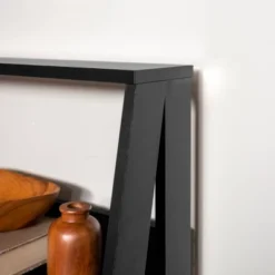 55" Thatcher Transitional Wood 4 Shelf Ladder Bookshelf - Saracina Home -Saracina Home Sales Store GUEST fdfab501 7dbb 4ada aea6 88e25c895dc0