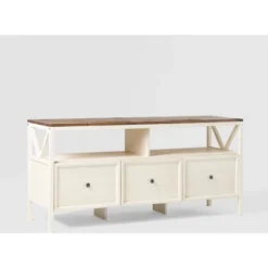 Farmhouse 3 Drawer Wood TV Stand For TVs Up To 65" - Saracina Home 39 Farmhouse 3 Drawer Wood TV Stand For TVs Up To 65" - Saracina Home -Saracina Home Sales Store GUEST fecee8bb 867b 4497 a2fe de792e75020c